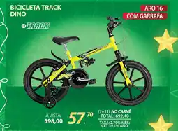 Lojas Cem Bicicleta track dino oferta