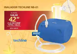 Lojas Cem Inalador techline nb-01 oferta