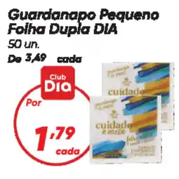 Dia Guardanapo Pequeno Folha Dupla DIA oferta