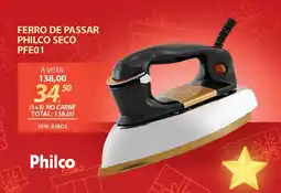 Lojas Cem Ferro de passar philco seco pfe01 oferta