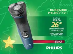 Lojas Cem Barbeador philips s1151 oferta