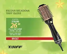 Lojas Cem Escova secadora taiff gloss oferta