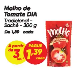 Dia Molho de Tomate DIA oferta