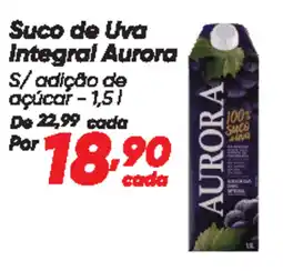 Dia Suco de Uva Integral Aurora oferta