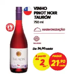 Dia Vinho pinot noir taurón oferta