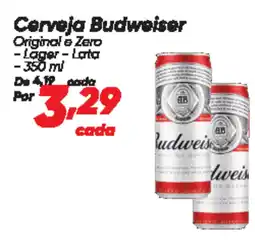 Dia Cerveja Budweiser oferta