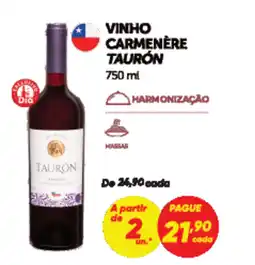 Dia Vinho carmenère tauron oferta