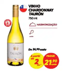 Dia Vinho chardonnay taurón oferta