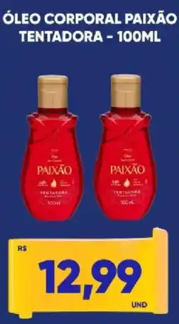 Tatico Óleo corporal paixão tentadora oferta