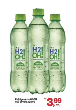 Fort Atacadista Refrigerante H2OH PET Limão oferta