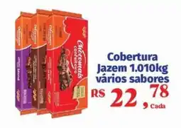 Supermercados Mateus Cobertura Jazem vários sabores oferta
