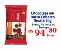 Supermercados Mateus Chocolate em Barra Coberto Nestlé oferta