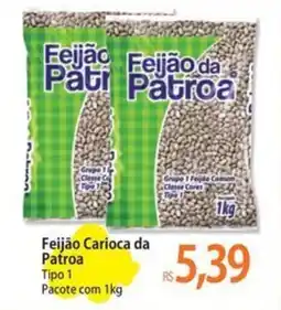 Atacadão Feijão Carioca da Patroa Tipo 1 oferta