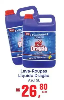 Supermercados Mateus Lava-Roupas Líquido Dragão Azul oferta