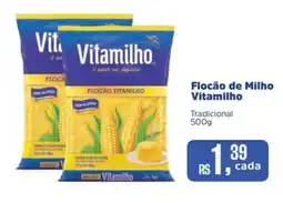 Supermercados Mateus Flocão de Milho Vitamilho oferta