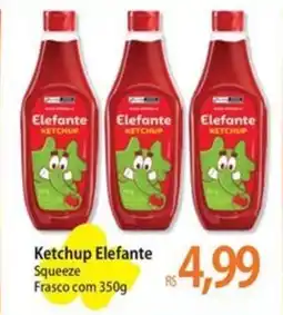 Atacadão Ketchup Elefante Squeeze oferta