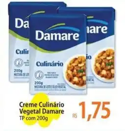 Atacadão Creme Culinário Vegetal Damare TP oferta