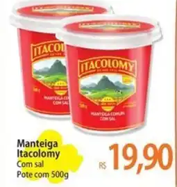 Atacadão Manteiga Itacolomy Com sal Pote oferta