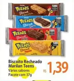 Atacadão Biscoito Recheado Marilan Teens oferta