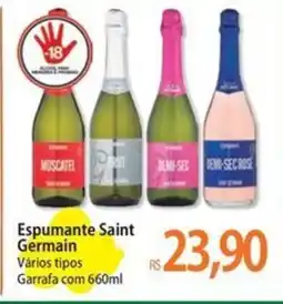 Atacadão Espumante Saint Germain Vários tipos Garrafa oferta