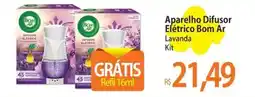 Atacadão Aparelho Difusor Elétrico Bom Ar Lavanda Kit oferta