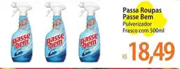 Atacadão Passa Roupas Passe Bem Pulverizador oferta