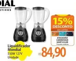 Atacadão Liquidificador Mondial oferta