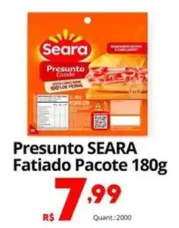 Althoff Supermercados Presunto SEARA Fatiado Pacote oferta