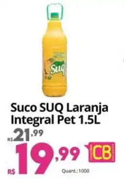 Althoff Supermercados Suco SUQ Laranja Integral Pet oferta