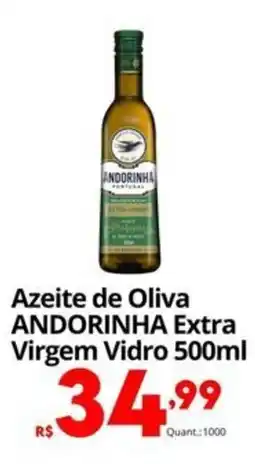 Althoff Supermercados Azeite de Oliva ANDORINHA Extra Virgem Vidro oferta