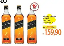 Atacadão Whisky Johnnie Walker Black Label oferta
