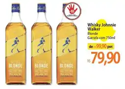 Atacadão Whisky Johnnie Walker Blonde oferta