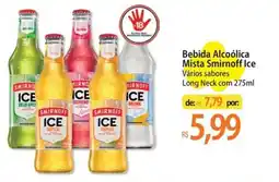 Atacadão Bebida Alcoólica Mista Smirnoff Ice Vários sabores Long Neck oferta