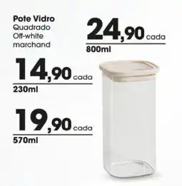 Zaffari Pote Vidro Quadrado oferta