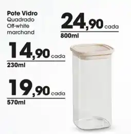 Zaffari Pote Vidro Quadrado oferta