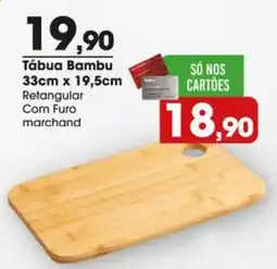 Zaffari Tábua Bambu oferta
