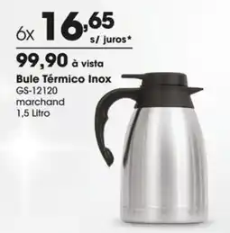 Zaffari Bule Térmico Inox oferta