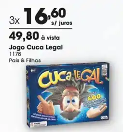 Zaffari Jogo Cuca Legal oferta