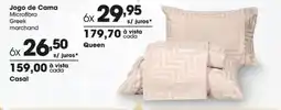 Zaffari Jogo de Cama Microfibra Greek Queen oferta