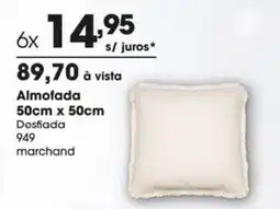 Zaffari Almofada 50cm x 50cm Desfiada oferta
