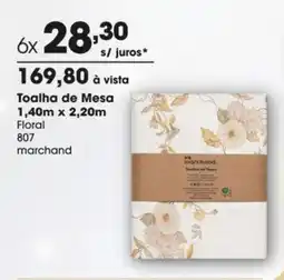 Zaffari Toalha de Mesa 1,40m x 2,20m oferta