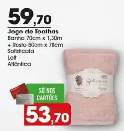 Zaffari Jogo de Toalhas oferta