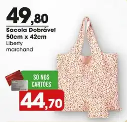 Zaffari Sacola Dobrável 50cm x 42cm oferta