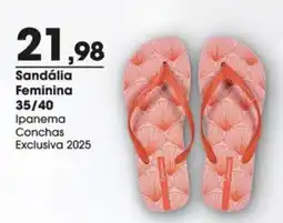 Zaffari Sandália Feminina 35/40 Ipanema oferta