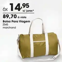 Zaffari Bolsa Para Viagem oferta