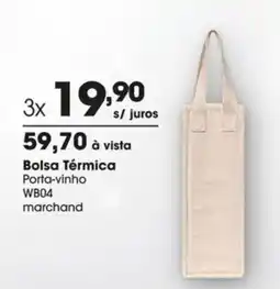 Zaffari Bolsa Térmica Porta-vinho WB04 marchand oferta