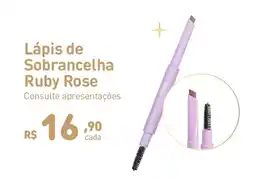 Agafarma Lápis de Sobrancelha Ruby Rose oferta