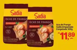 Fort Atacadista Isca de Frango Sadia Empanado Congelado oferta