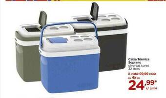 Carrefour Caixa Térmica Soprano oferta