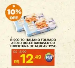 Pinheiro Supermercado Biscoito italiano folhado asolo dolce damasco ou cobertura de açucar oferta